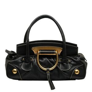 Dolce&Gabbana GABBANA Handbag Black Leather Women's