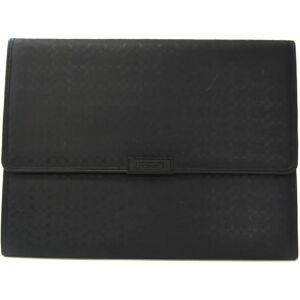 COACH Multi-case 204434 Women's PVC Pouch Black