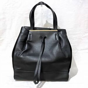 Furla leather black bag handbag ladies