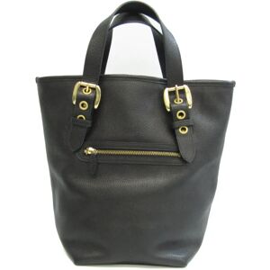 J&M DAVIDSON Women's Leather Handbag Black