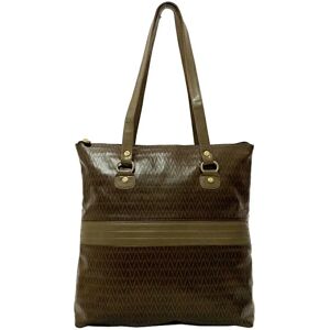 MARIO VALENTINO tote bag brown PVC leather  lady's men's