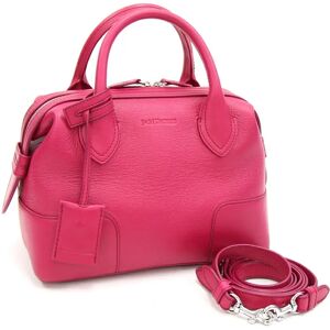 J&M DAVIDSON Handbag BAULETTO S Pink Leather Women's Shoulder Bag Boston DAVIDSON