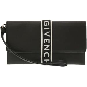 Givenchy leather black clutch bag