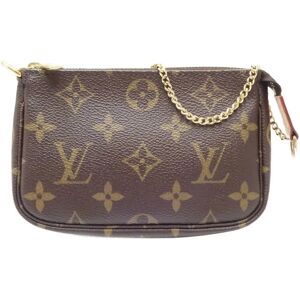 LOUIS VUITTON Monogram Mini Pouch Posh Accessoire M58009 Brown 083938