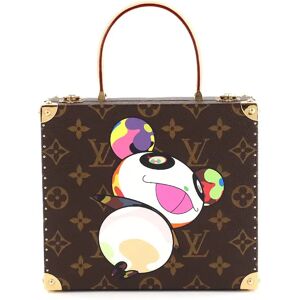 Louis Vuitton Monogram Panda Jewelry Box Case Takashi Murakami M92478 Gold Hardware Jewel