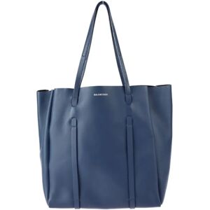 Balenciaga Everyday Tote S Bag 475199 Leather Blue Shoulder