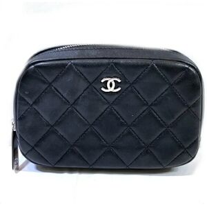 Chanel Matelasse Multi Pouch A80909 Brand Accessories Ladies Bag