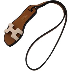 Hermes Oran Nano Charm Strap Brown Ladies