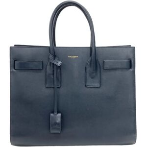 YSL SAINT LAURENT Sac de Jour Baby Handbag Navy Women's Z0005362