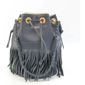 J&M DAVIDSON Carnival Women's Leather Shoulder Bag Dark Navy