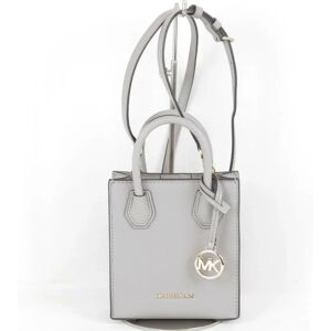 Michael Kors Shoulder Bag Leather Gray Women's