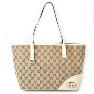 Gucci tote bag storage  169946 New Brit GG beige ivory