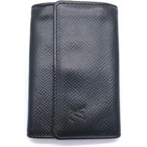 Louis Vuitton men's 6 key case M30500 Taiga Black