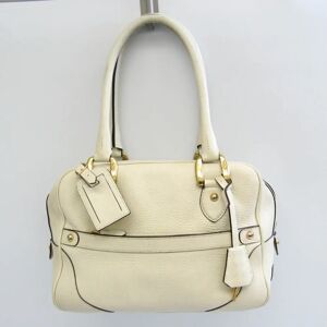 J&M DAVIDSON VIVI Women's Leather Handbag Cream