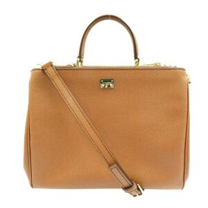 BB5682A10011 Leather Brown Leopard Print Handbag Shoulder Bag DOLCE&GABBANA