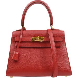 Hermes * 1999 KELLY 20 SELLIER Rouge Vif Courchevel 75800