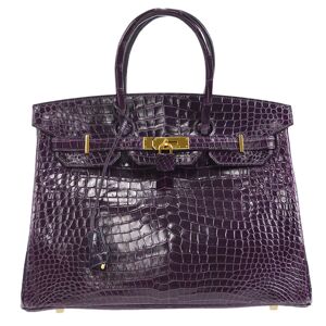 Hermes * 2013 Birkin 35 Amethyst 25454