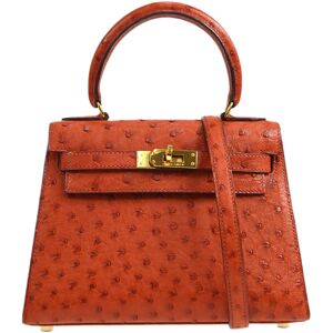 Hermes * 2006 Mini KELLY 20 Sanguine Ostrich 56517