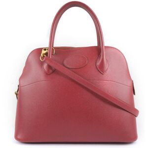 Hermes Bolide Handbag, Red - Size: H . 24 cm x W . 31 cm x D . 12 cm Handle height: . 10 cm Shoulder: 90.0 cm