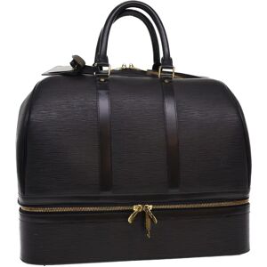 LOUIS VUITTON Epi Sac Sports Boston Bag SPO Black LV Auth 40014