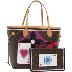 LOUIS VUITTON Monogram Game On Neverfull MM Tote Bag M57452 LV Auth 51264A