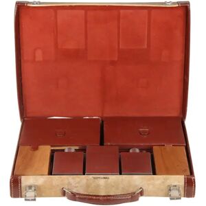 Hermes Vintage Rare Travel Grooming Set With Toiletry Accessories