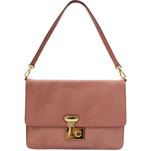 Dolce&Gabbana Leather Miss Linda Handbag, PINK