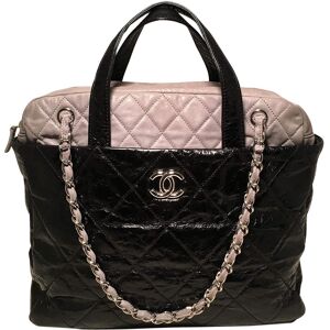 Chanel Black and Grey Portobello Tote