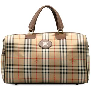 Burberry Haymarket Check Travel Bag