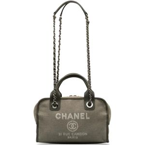 Chanel Small Deauville Bowling Satchel