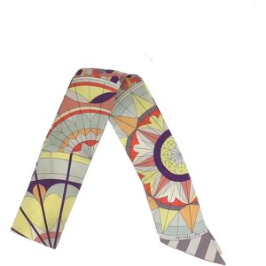 Hermes Twilly Foulard in Multicolor Silk