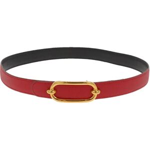 Hermes Belt in Red Leather