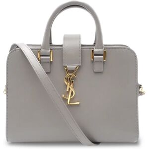 YSL SAINT LAURENT Baby Monogram Cabas Satchel