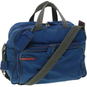 Prada Sports Boston Bag Nylon 2way Blue Auth bs7615