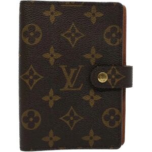 LOUIS VUITTON Monogram Agenda PM Day Planner Cover R20005 LV Auth bs8721