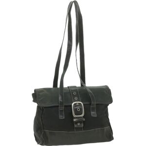 Prada Shoulder Bag Nylon Black Auth bs9825