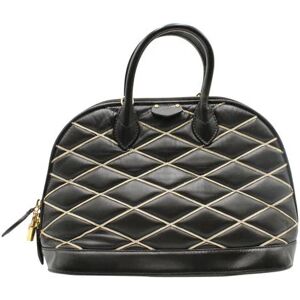 LOUIS VUITTON Malletage Alma Pm Bag, BLACK