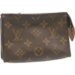 LOUIS VUITTON Monogram Poche Toilette 15 Cosmetics Pouch M47546 LV Auth am1547g