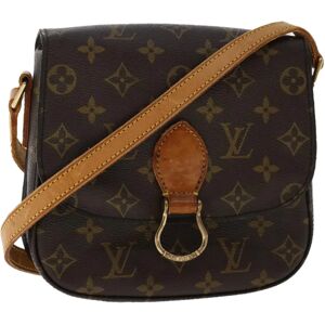 LOUIS VUITTON Monogram Saint Cloud MM Shoulder Bag M51243 LV Auth ki3266