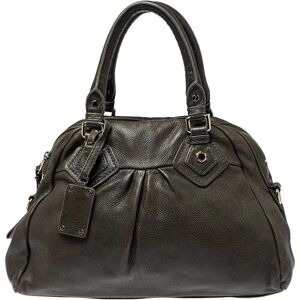 MARC BY MARC JACOBS Dark Moss Green Leather Classic Q Baby Aidan Satchel