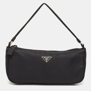 Prada Black Tessuto Sport Pochette