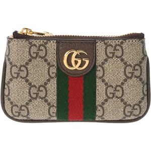 Gucci Ophidia Beige 671722 Women's GG Supreme Canvas Coin Case