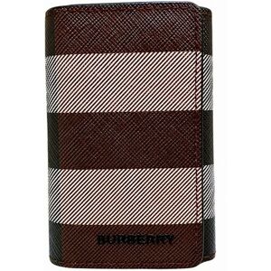 Burberry 6 rows 80527991 Brand accessories Key case Men's item