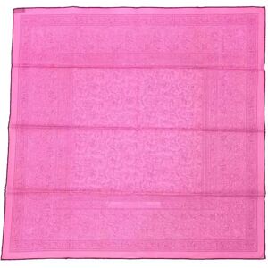 Hermes Carre 65 Handkerchief Bandana 100% Cotton CHASSE EN INDE Indian Hunting Pocket Neckerchief Pink Purple aq9338