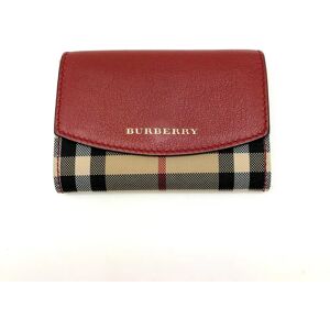 Burberry Card Case Canvas Leather Women's ITV5YEW50VL6