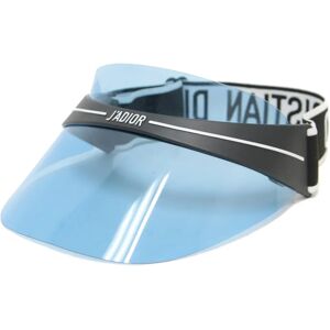 Christian Dior Sun Visor Blue Black Logo Tape Rubber Band CLUB1 Sports Casual