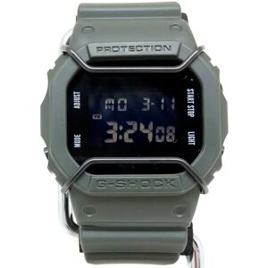 Casio G-SHOCK Watch DW-5600NX7UR Urban Research URBAN RESEARCH Collaboration Double Name Digital Quartz Square Face Khaki Black ITGSKQXGVSKM