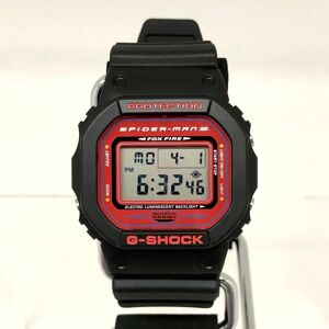 CASIOG-SHOCK  Watch DW-5600 SPIDER MAN 3 Digital Quartz Black Red Men's Mikunigaoka Store ITC0UY6KLYWR