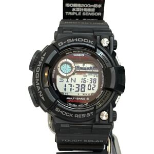 Casio G-SHOCK Watch GWF-1000-1JF FROGMAN Master of G Black Digital Radio Solar Tough ITF4EDYIK23K RK1162D