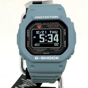 Casio G-SHOCK Watch DW-H5600-2JR G-SQUAD G Squad Sports Line Digital Solar Charging Black Blue IT9OP2NWIT4S